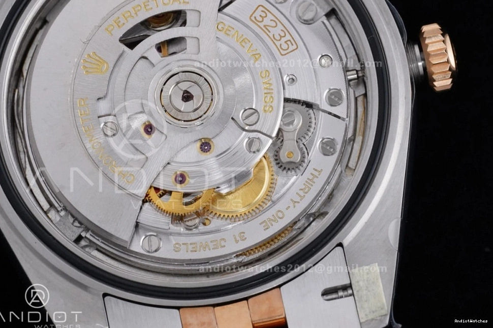 41 on SS Jubilee 591 126331 904L DateJust RG SH RG Steel Bracelet Best 1:1 Clean Premium Dial Edition Diamonds 1229